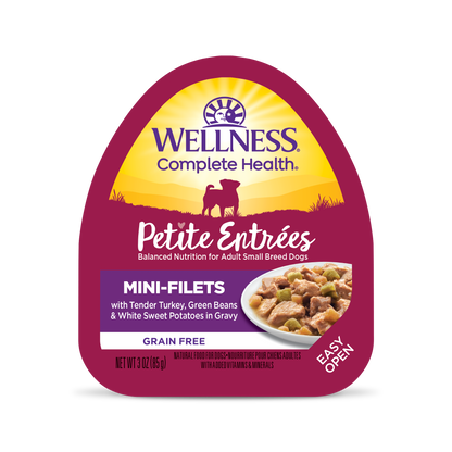 Wellness Petite Entrées Wet Dog Food – 3 oz