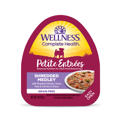 Wellness Petite Entrées Wet Dog Food – 3 oz