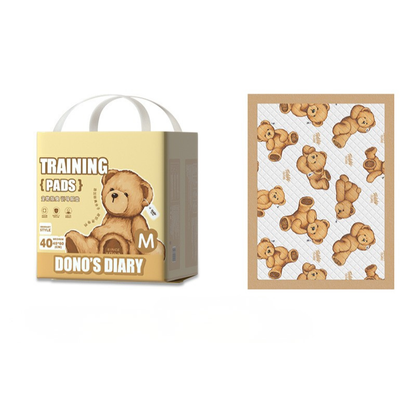 DONO'S DIARY Teddy Bear Pee Pad