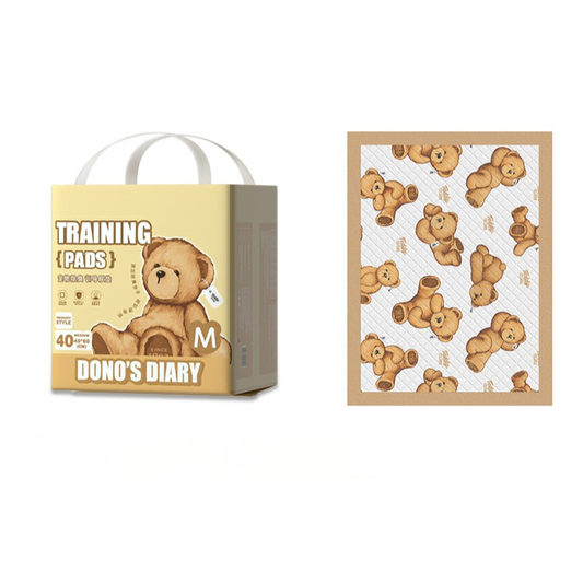 DONO'S DIARY Teddy Bear Pee Pad