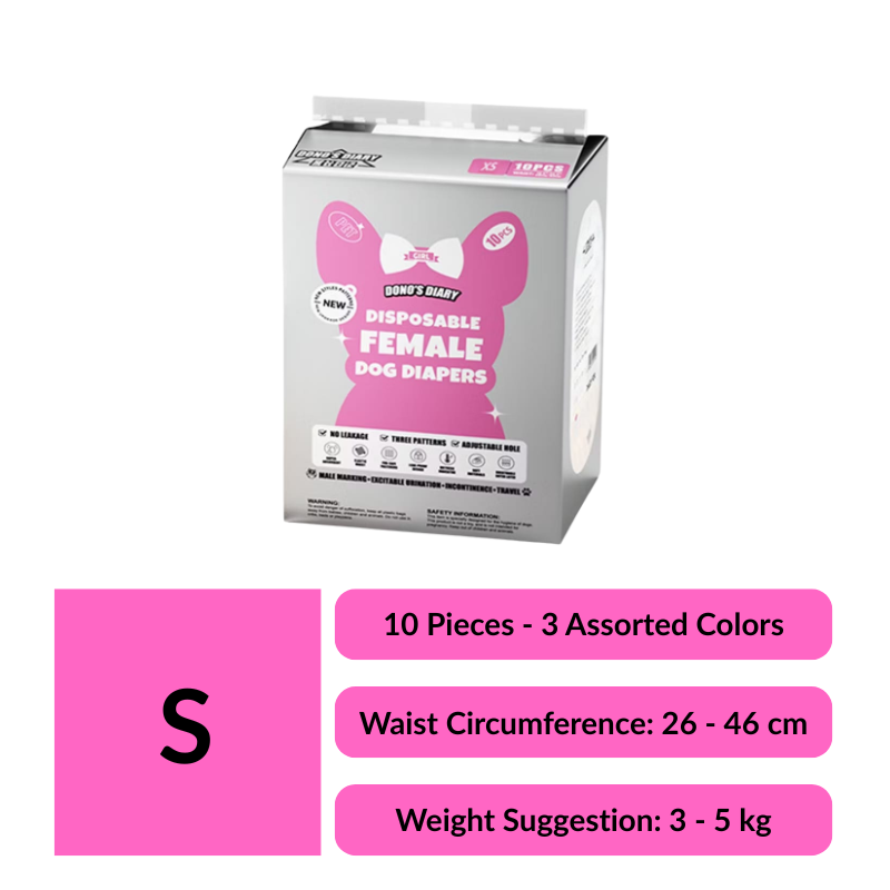 DONO'S DIARY Disposable Pet Diaper