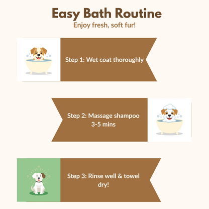 GetPetly Oatmeal Dog Shampoo 500ml