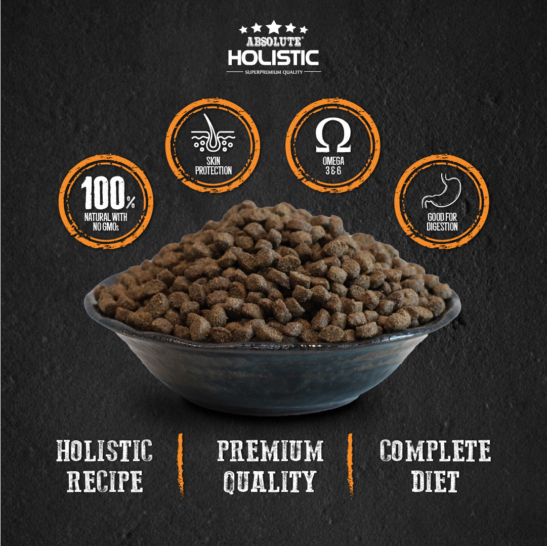 Absolute Holistic Kibbles In The Bag Dog Dry Food – Small Bites