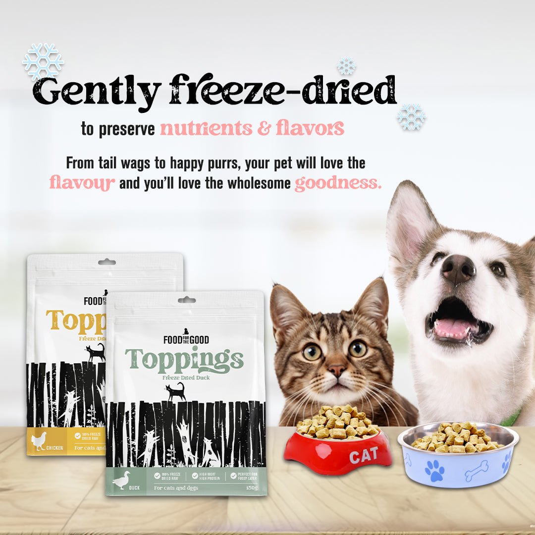 Food For The Good Freeze Dried Chicken Toppings