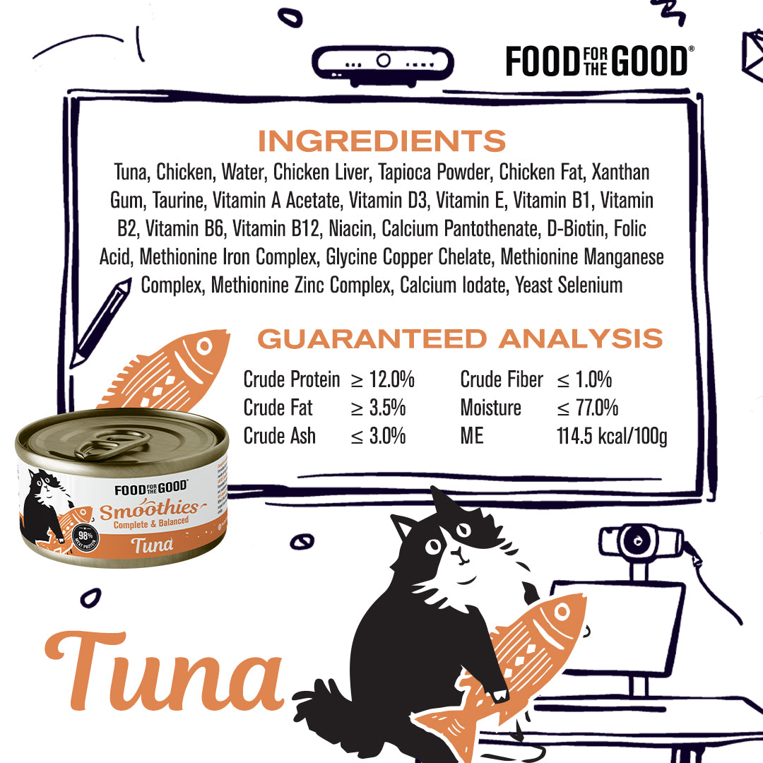 Food For The Good Smoothies – Cat Can