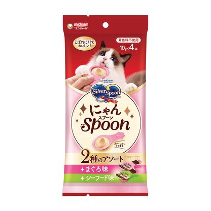 Unicharm Silver Spoon Wet Cat Treats – Spoon Type