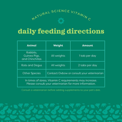 Oxbow Natural Science Supplements for Small Animals