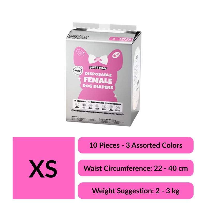DONO'S DIARY Disposable Pet Diaper