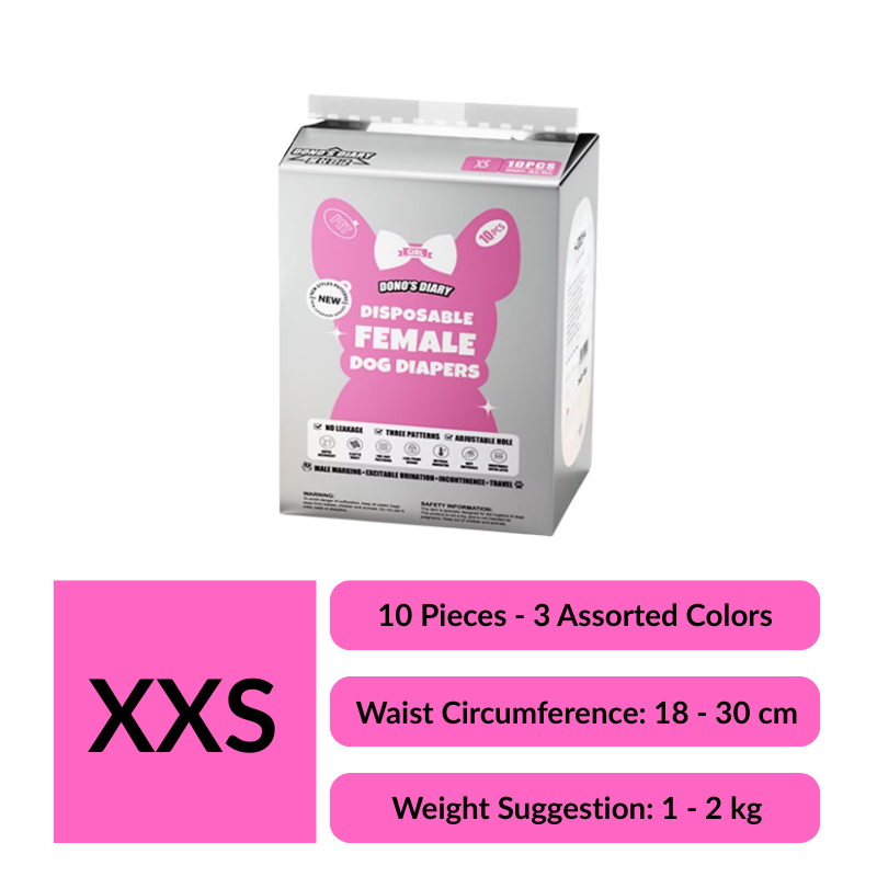 DONO'S DIARY Disposable Pet Diaper