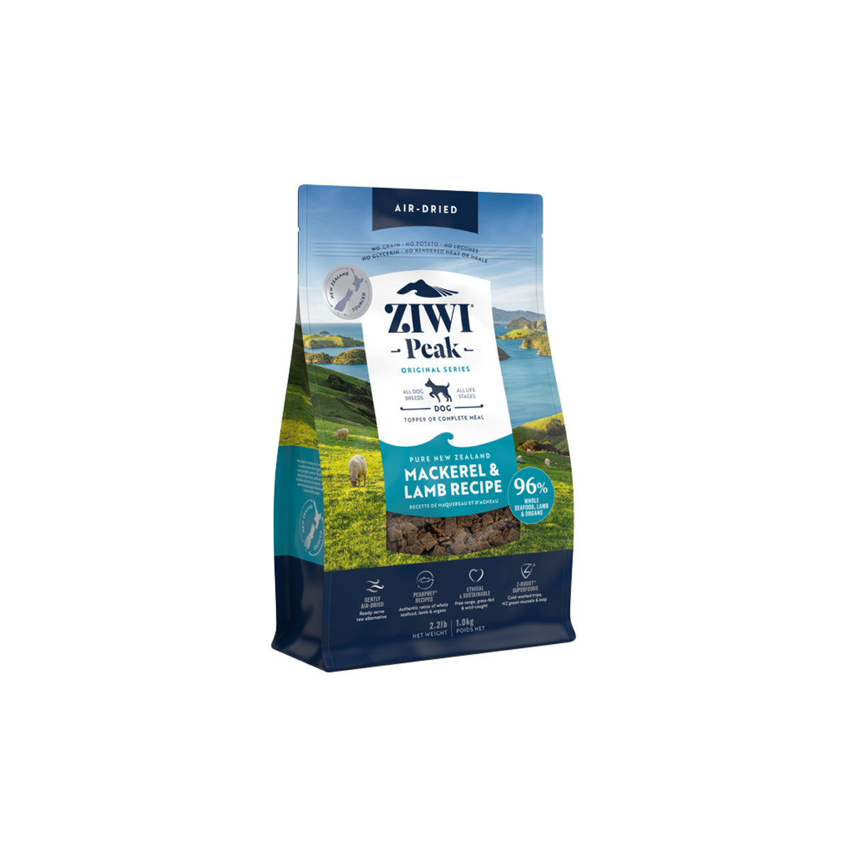 ZIWI Peak Air-Dried Mackerel & Lamb Dog Food