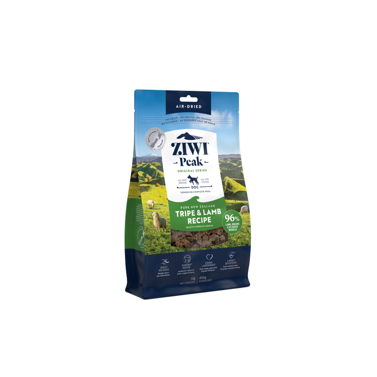 ZIWI Peak Air-Dried Tripe & Lamb Dog Food
