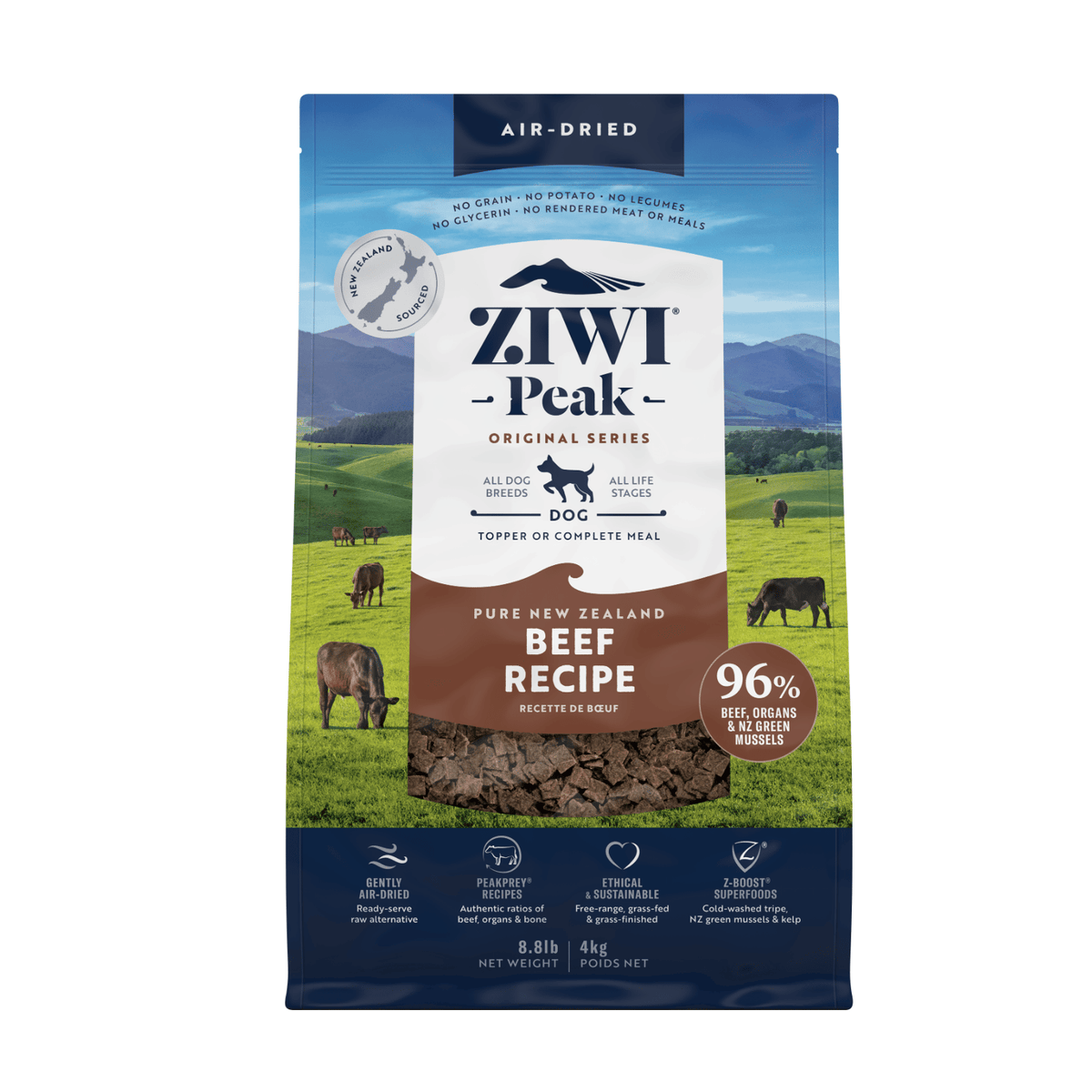 ZIWI Peak Air-Dried Beef Dog Food