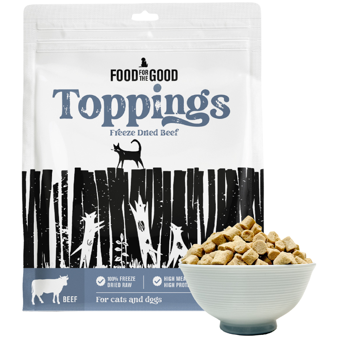 Food For The Good Freeze Dried Beef Toppings