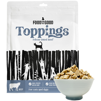 Food For The Good Freeze Dried Beef Toppings