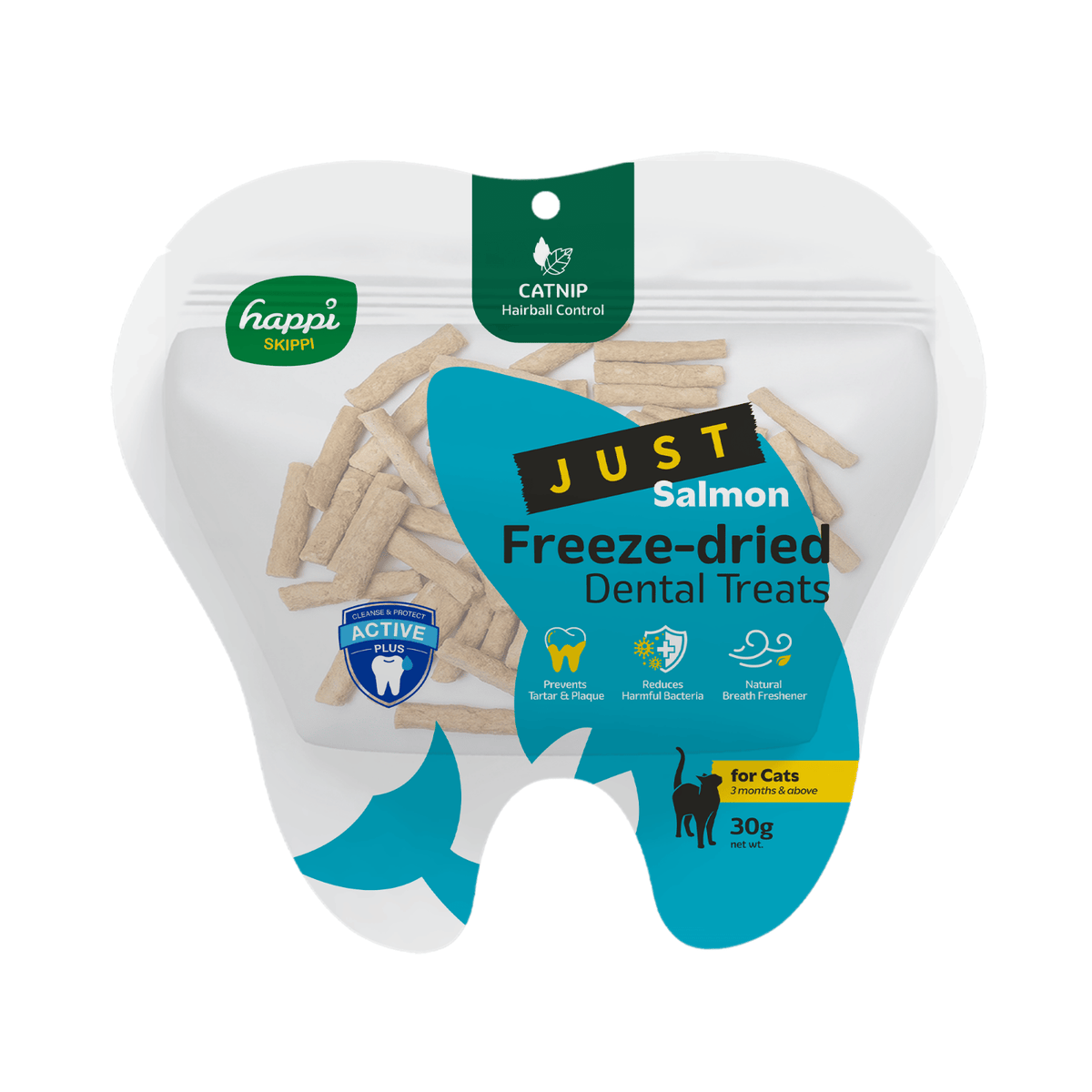 Happi Skippi Freeze-Dried Cat Dental Treats 30g