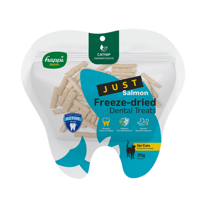 Happi Skippi Freeze-Dried Cat Dental Treats 30g