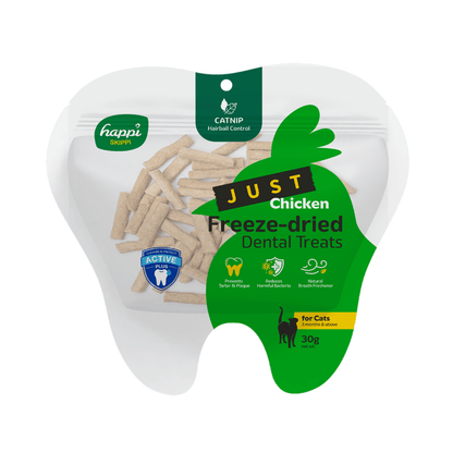 Happi Skippi Freeze-Dried Cat Dental Treats 30g