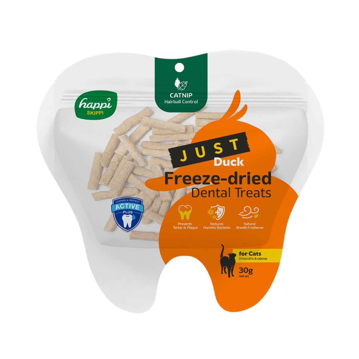 Happi Skippi Freeze-Dried Cat Dental Treats 30g