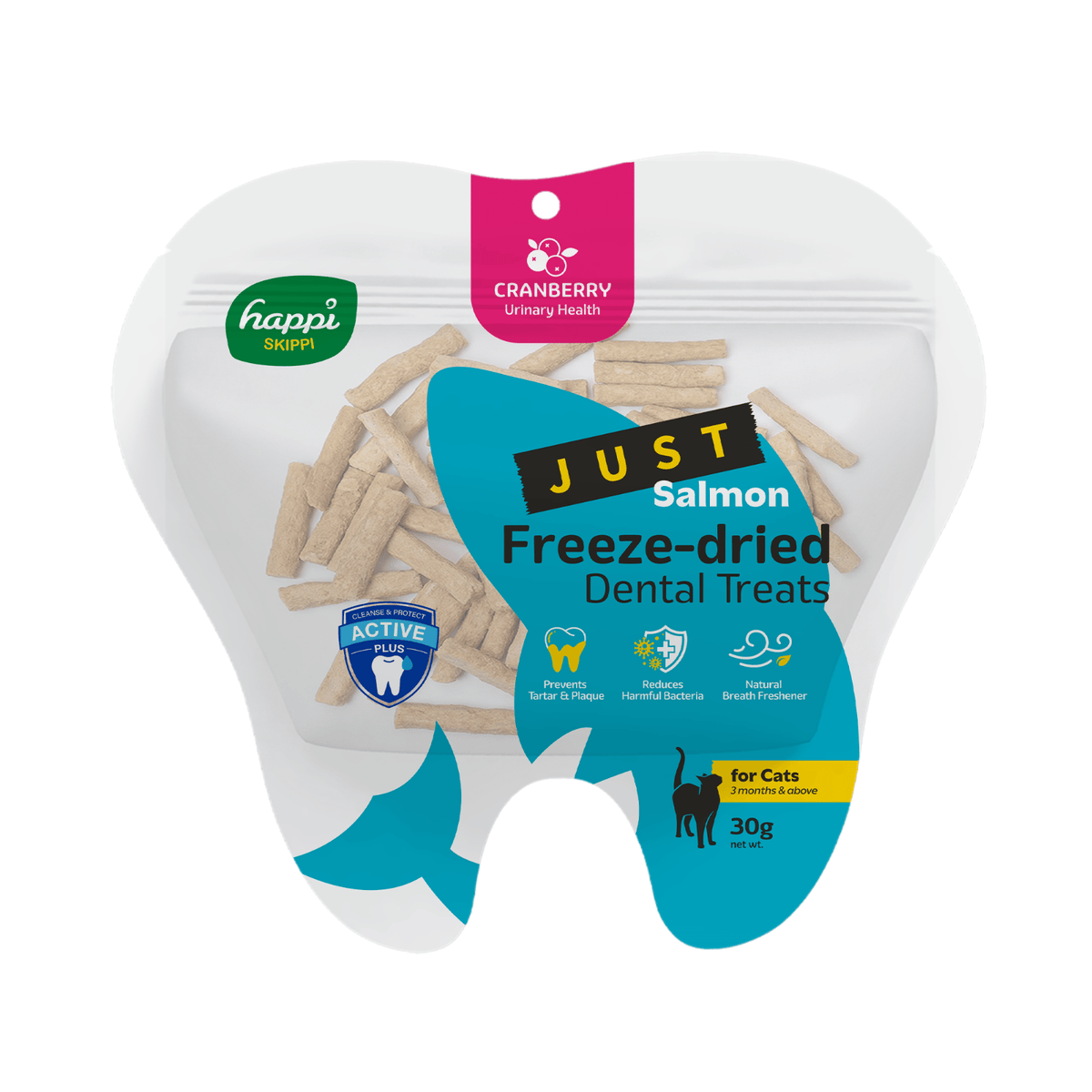 Happi Skippi Freeze-Dried Cat Dental Treats 30g