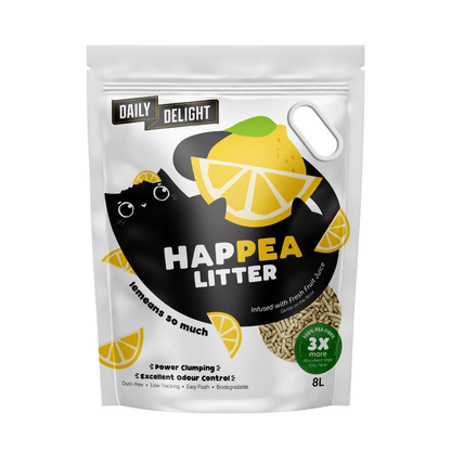 Daily Delight Happea Pea Fibre Cat Litter 8L
