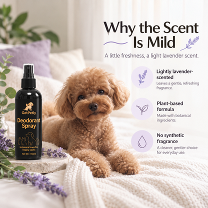 Getpetly Lavender Pet Deodorant Spray 150ml