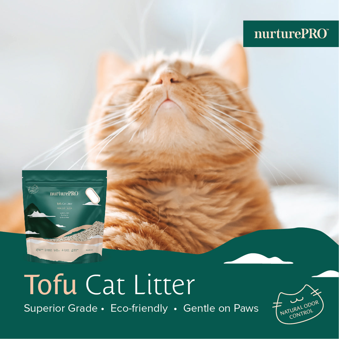 NurturePRO Tofu Cat Litter 7L | Fast Clumping & Low Dust