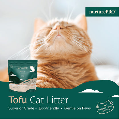 NurturePRO Tofu Cat Litter 7L | Fast Clumping & Low Dust