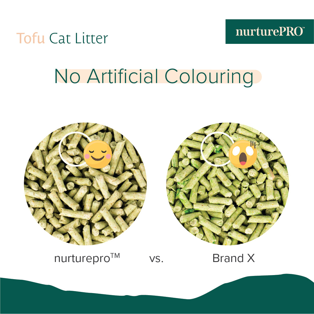 NurturePRO Tofu Cat Litter 7L | Fast Clumping & Low Dust