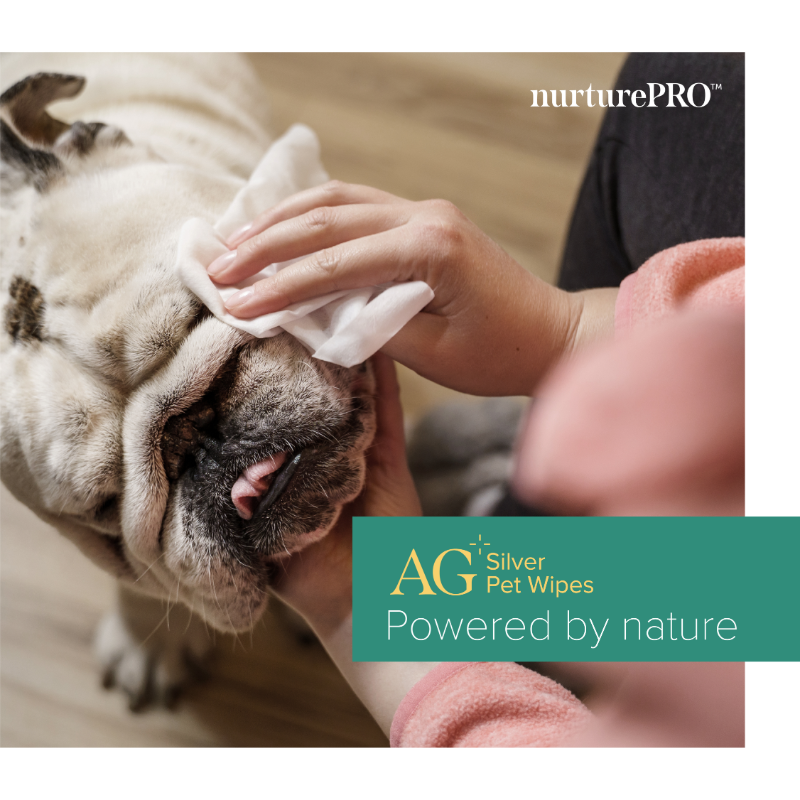 NurturePRO AG Silver Pet Wipes 100pcs