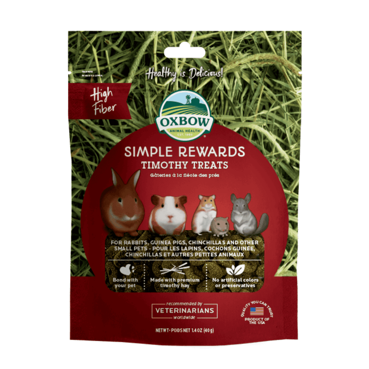 Oxbow Simple Rewards Treats for Small Animals