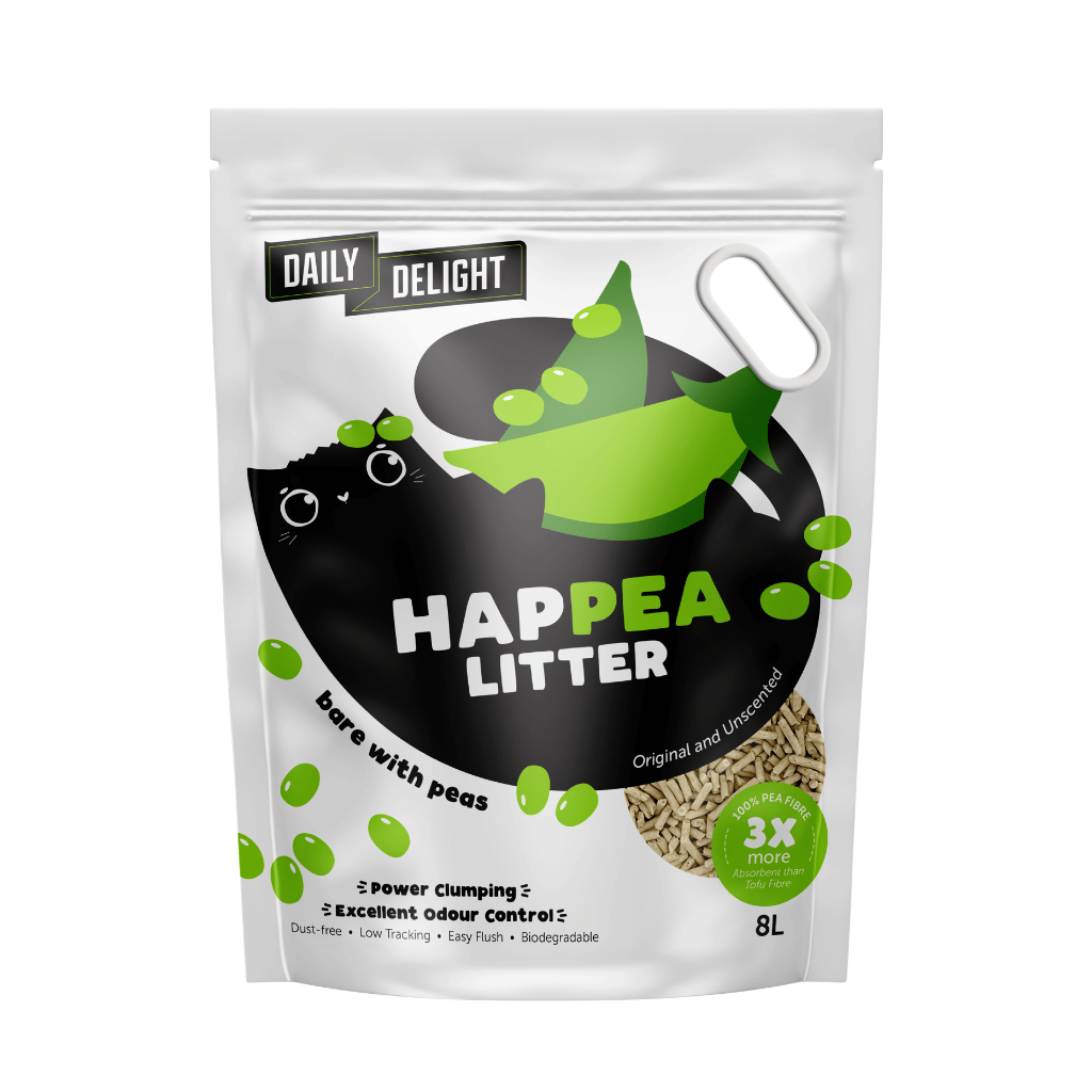 Daily Delight Happea Pea Fibre Cat Litter 8L