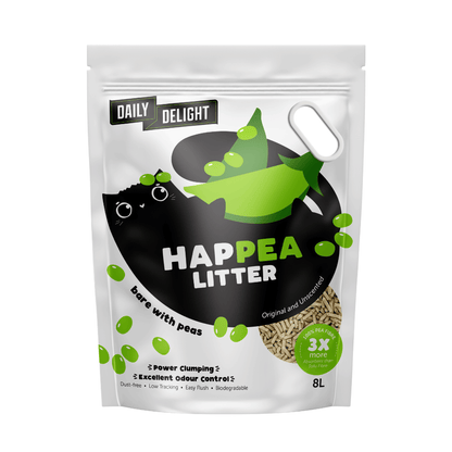 Daily Delight Happea Pea Fibre Cat Litter 8L